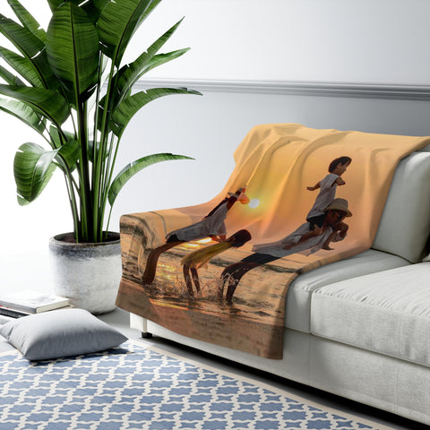 Family Time Fleece Blanket